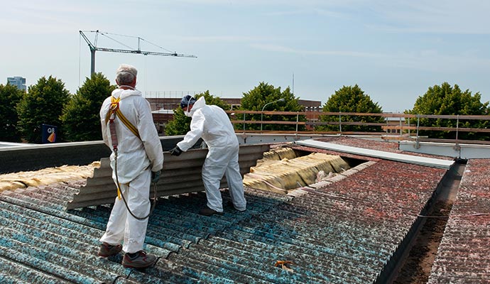 Asbestos removal service
