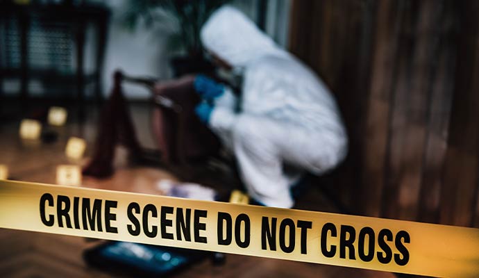 Crime scene cleanup service