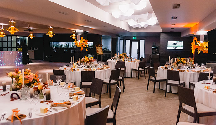 Modern party halls