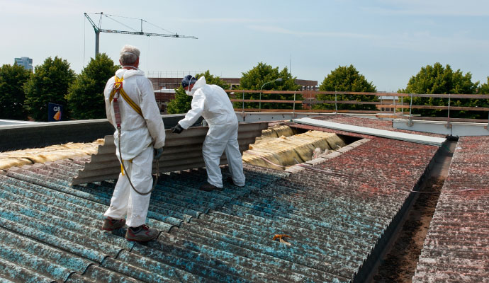 Professional asbestos removal service