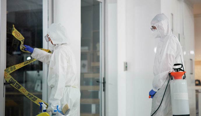 Trauma cleanup service